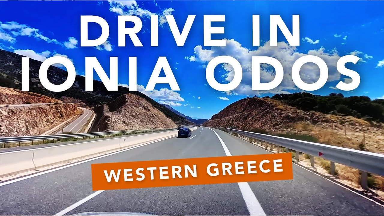 Driving on Ionia Odos | Western Greece Road Trip
