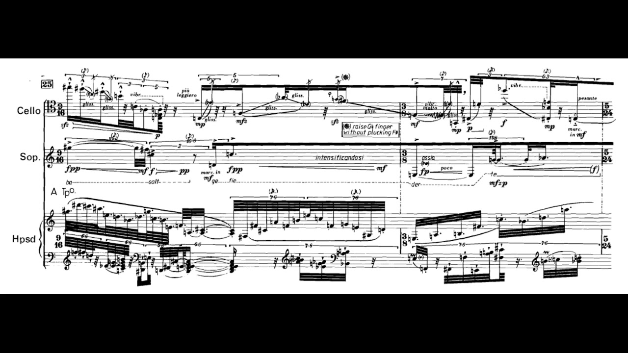 Etudes Transcendantales - Brian Ferneyhough (1982-85)