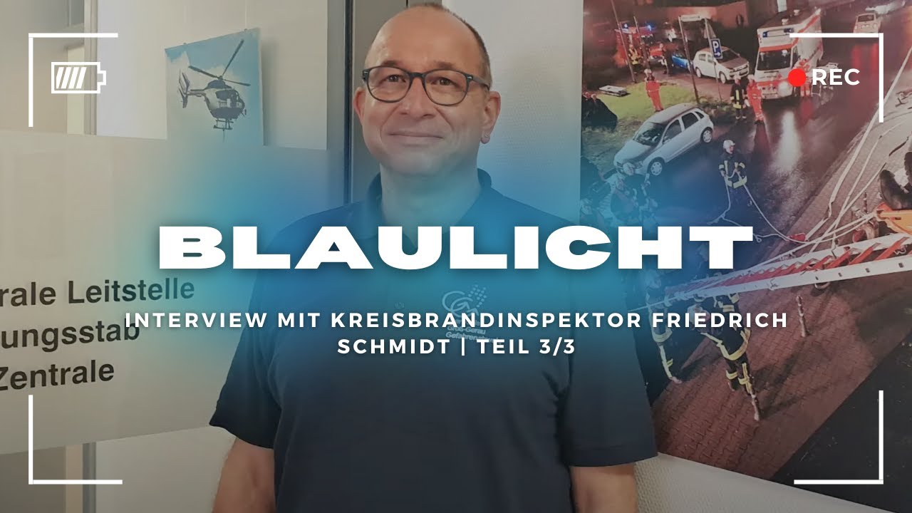 Interview mit Kreisbrandinspektor Friedrich Schmidt | Teil 3/3