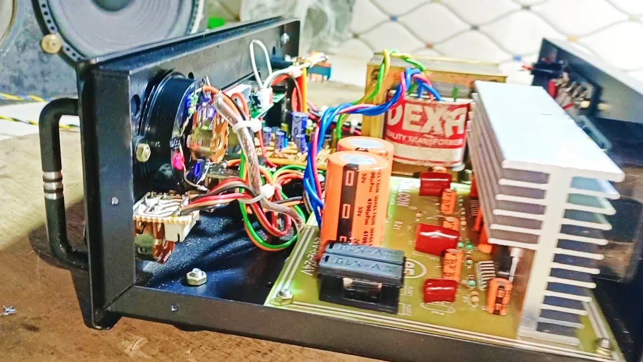 New 7294 Stereo Amplifier Original IC 12 inch 2 speaker chalega price 3500 rs