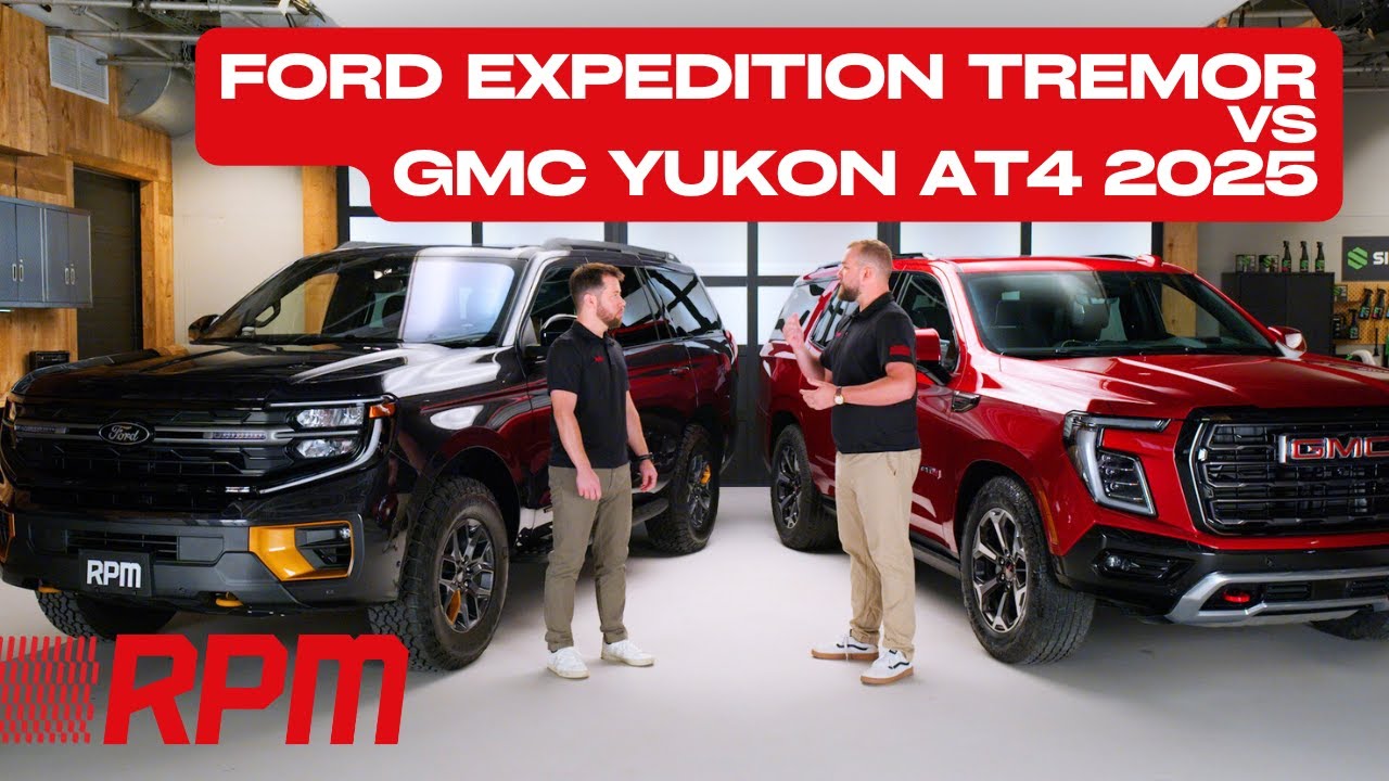 Comparo : GMC Yukon AT4 contre Ford Expedition Tremor 2025