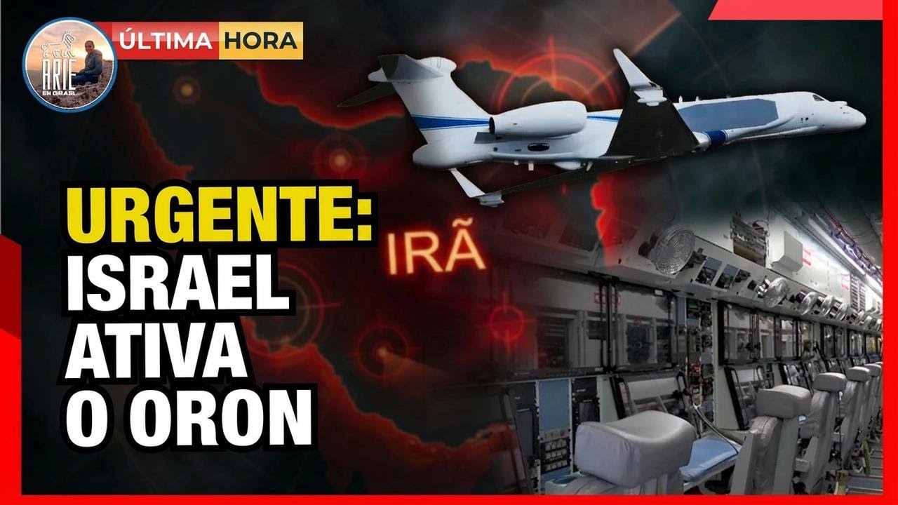 🚨URGENTE: Israel ativa avião espião, Irã mobiliza Marinha e EUA faz ultimato