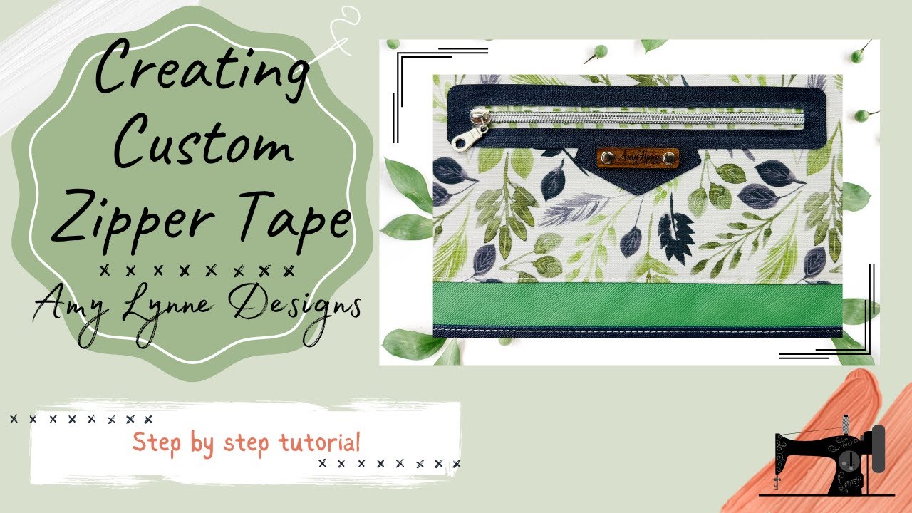 Creating Custom Zipper Tape