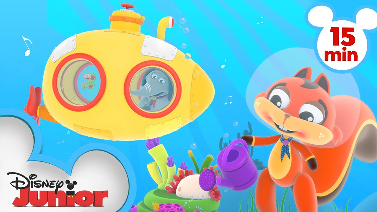 Wash Your Hands + More Songs 🧼 | Kids Songs and Nursery Rhymes 🎶  |@disneyjr​