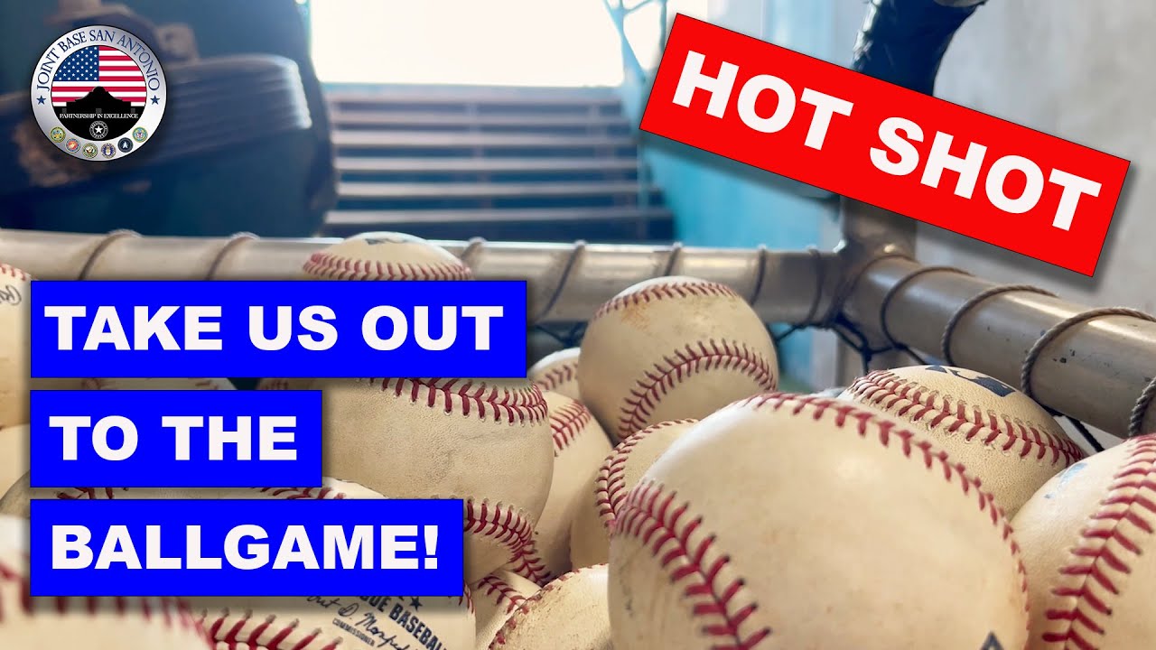 'TAKE US OUT TO THE BALLGAME!!' (JBSA, Partnerships in Excellence)