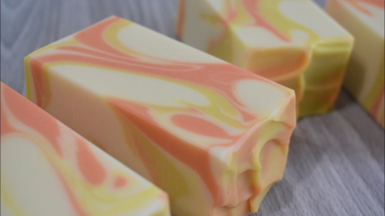 Sun Burst Cold Process Soap Making ☀️