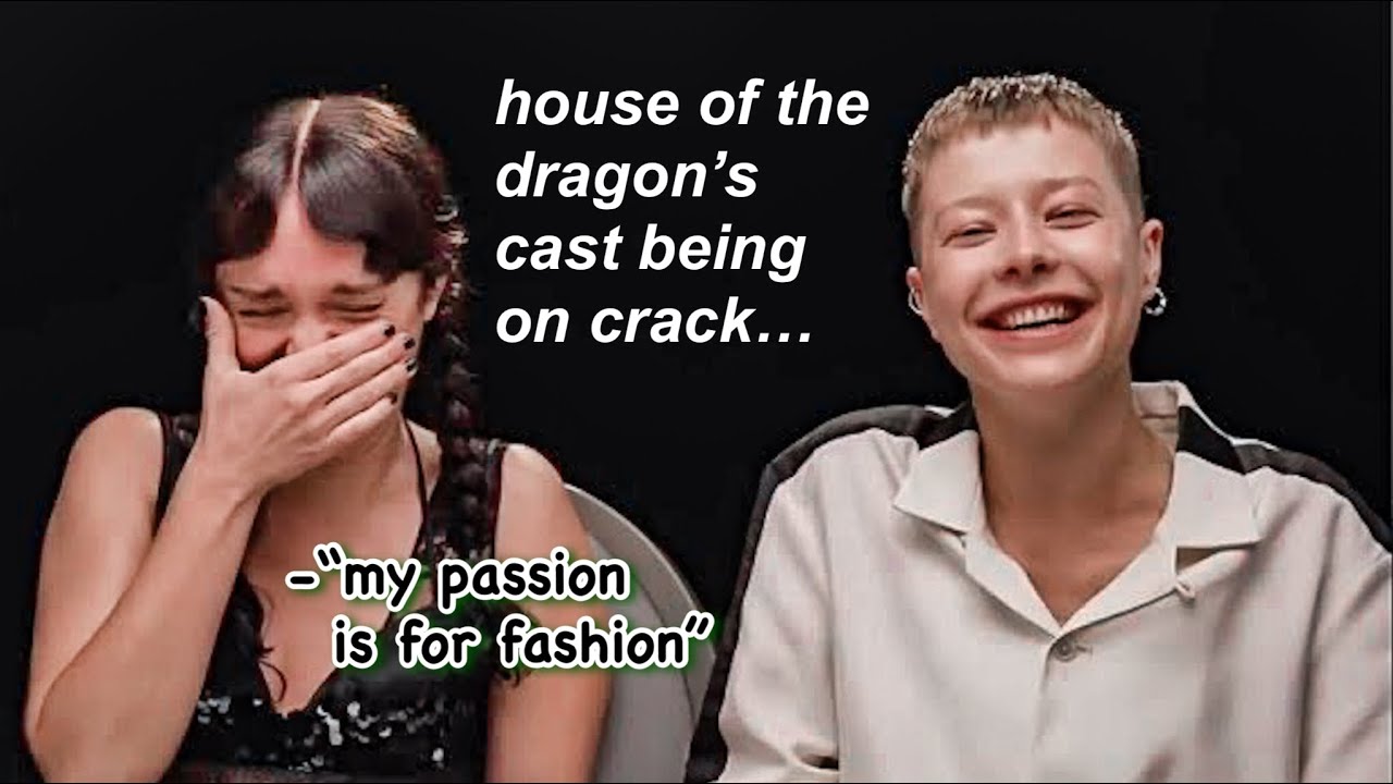House of the Dragon’s cast being on crack for almost 5 minutes straight