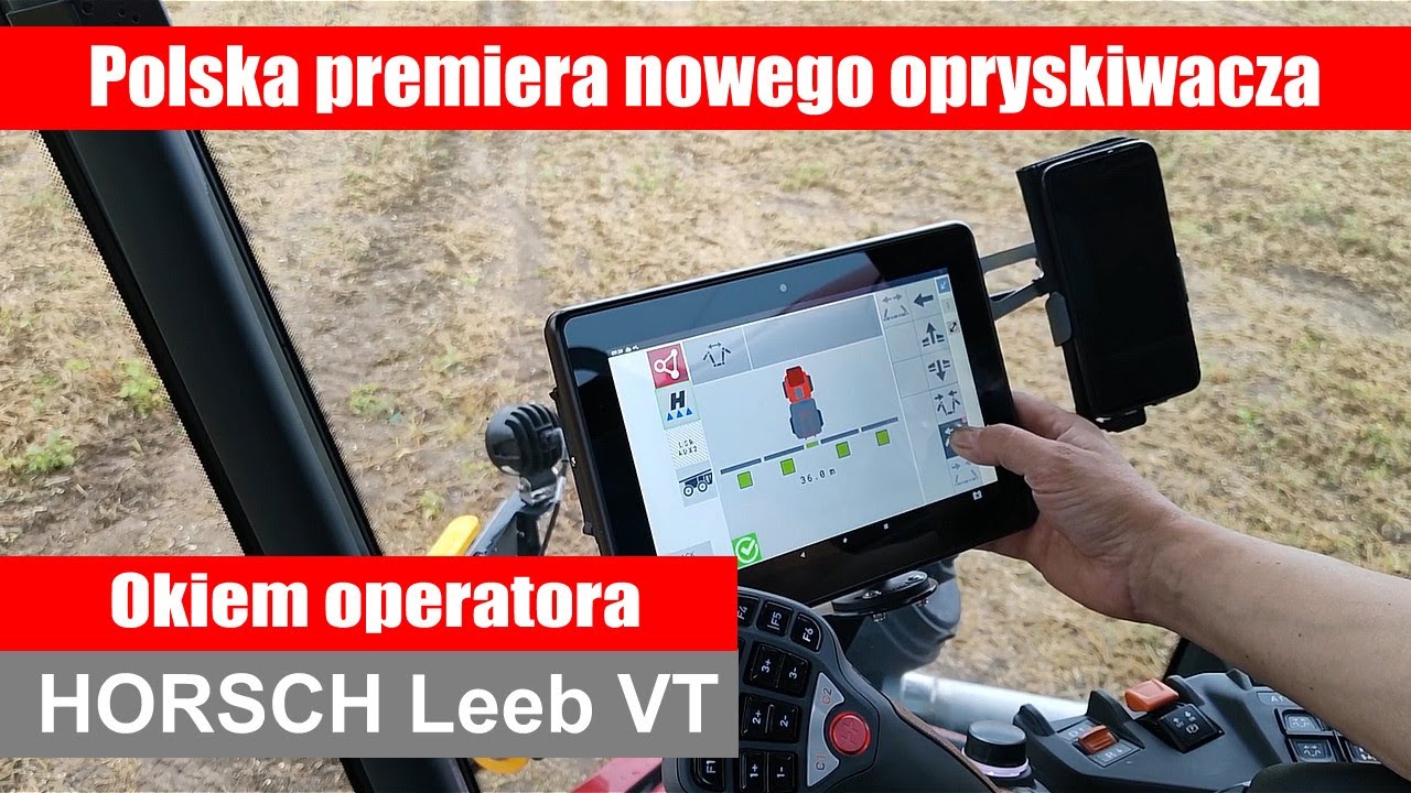 HORSCH Leeb VT z perspektywy operatora