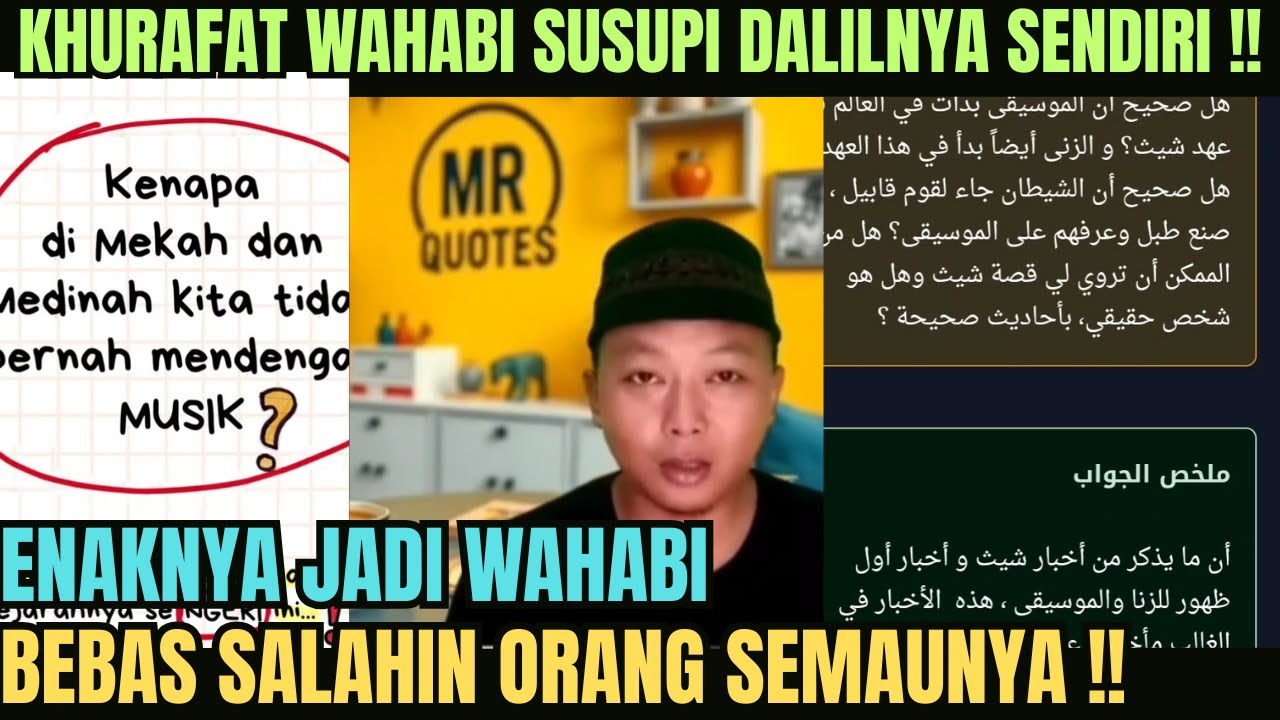 WAHABI PAKE HADIS MAUQUF JIKA UNTUK HAKIMI KELOMPOK LAIN !!