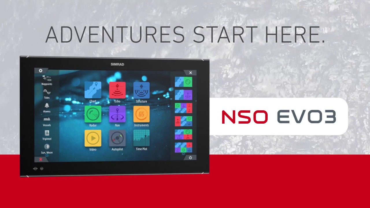 Simrad NSO Evo3 - Adventures Start Here