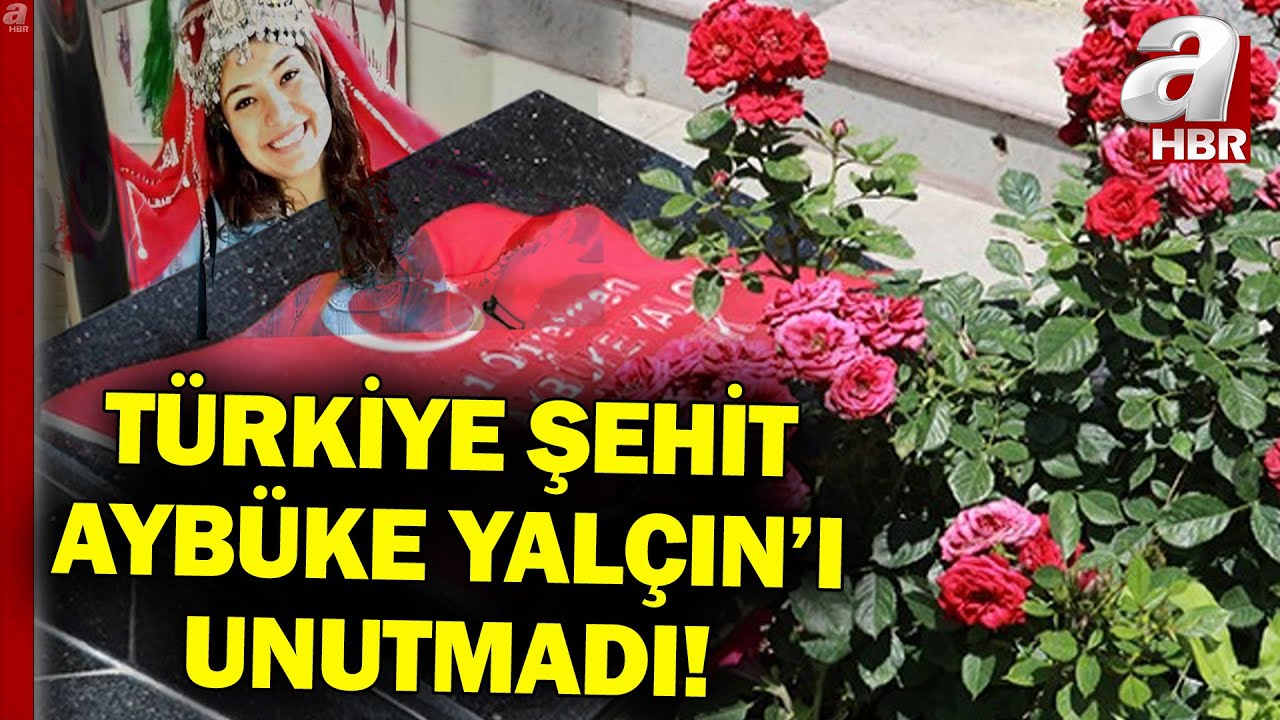Türkiye Aybüke Yalçın'ı unutmadı! Şehit Öğretmen İçin Mezarı Başında Anma Töreni Yapılıyor | A Haber