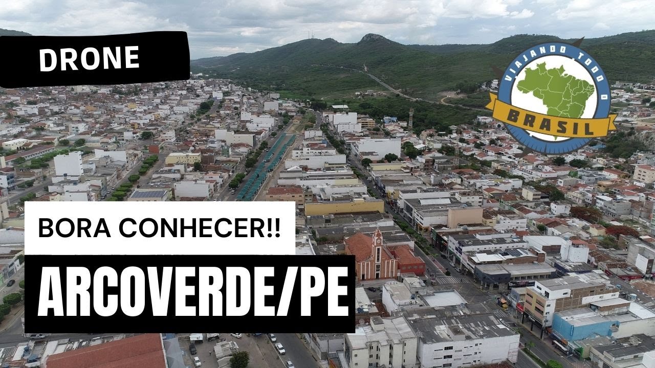 Arcoverde/PE - Drone - Viajando Todo o Brasil
