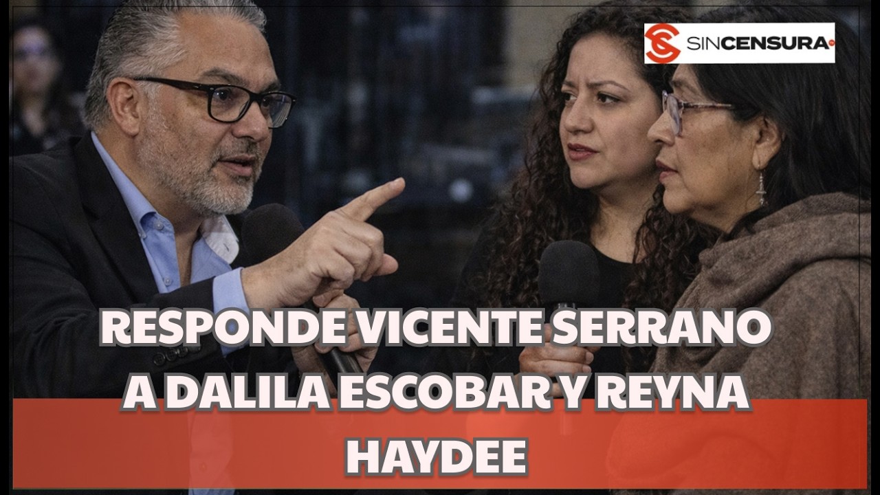 RECHAZO los SEÑALAMIENTOS y ACUSACIONES de DALILA ESCOBAR y REYNA HAYDEE: VICENTE SERRANO