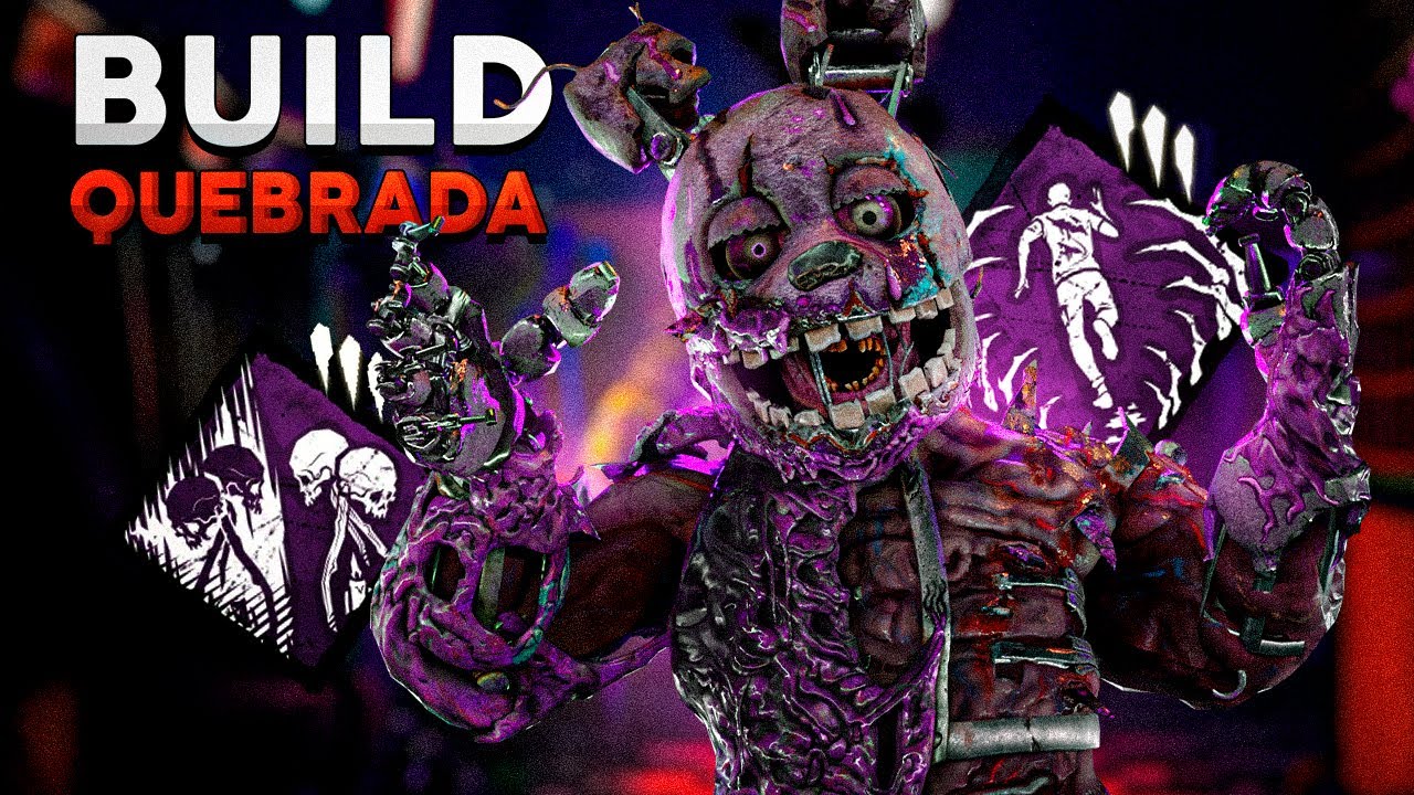 Blood SPRINGTRAP, A Build Que Invoca a ENTIDADE é a Mais ROUBADA Pra Chase Da HISTÓRIA Do DBD!