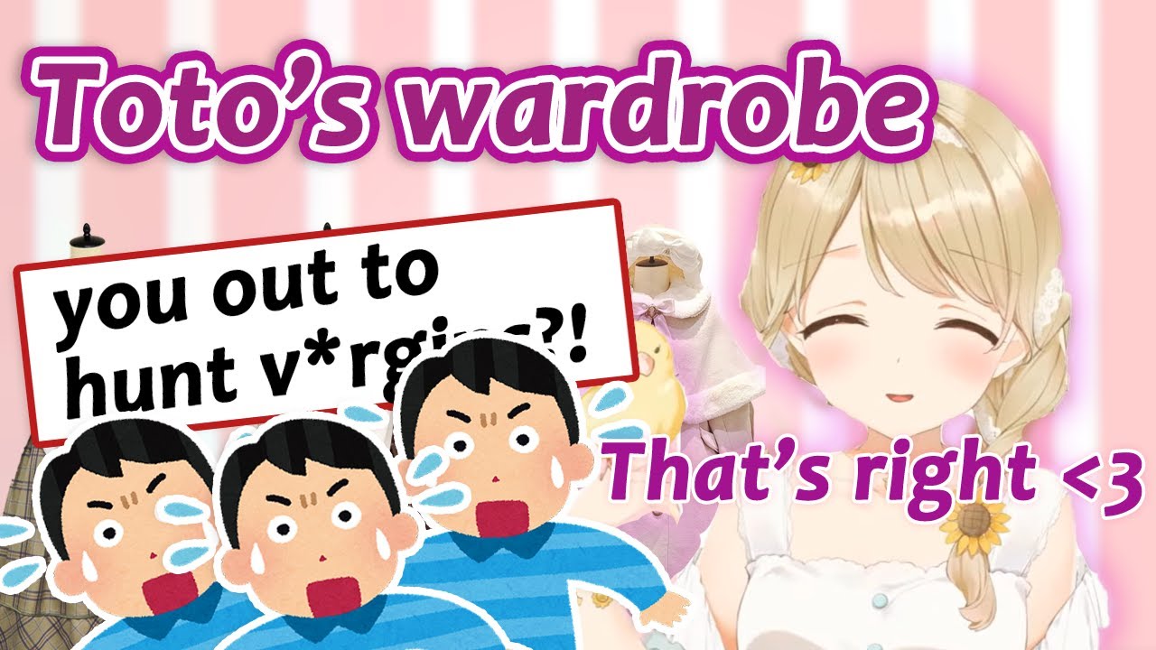 Kogara Toto's fashion sense is too cultured. [VSPO] ENG SUB