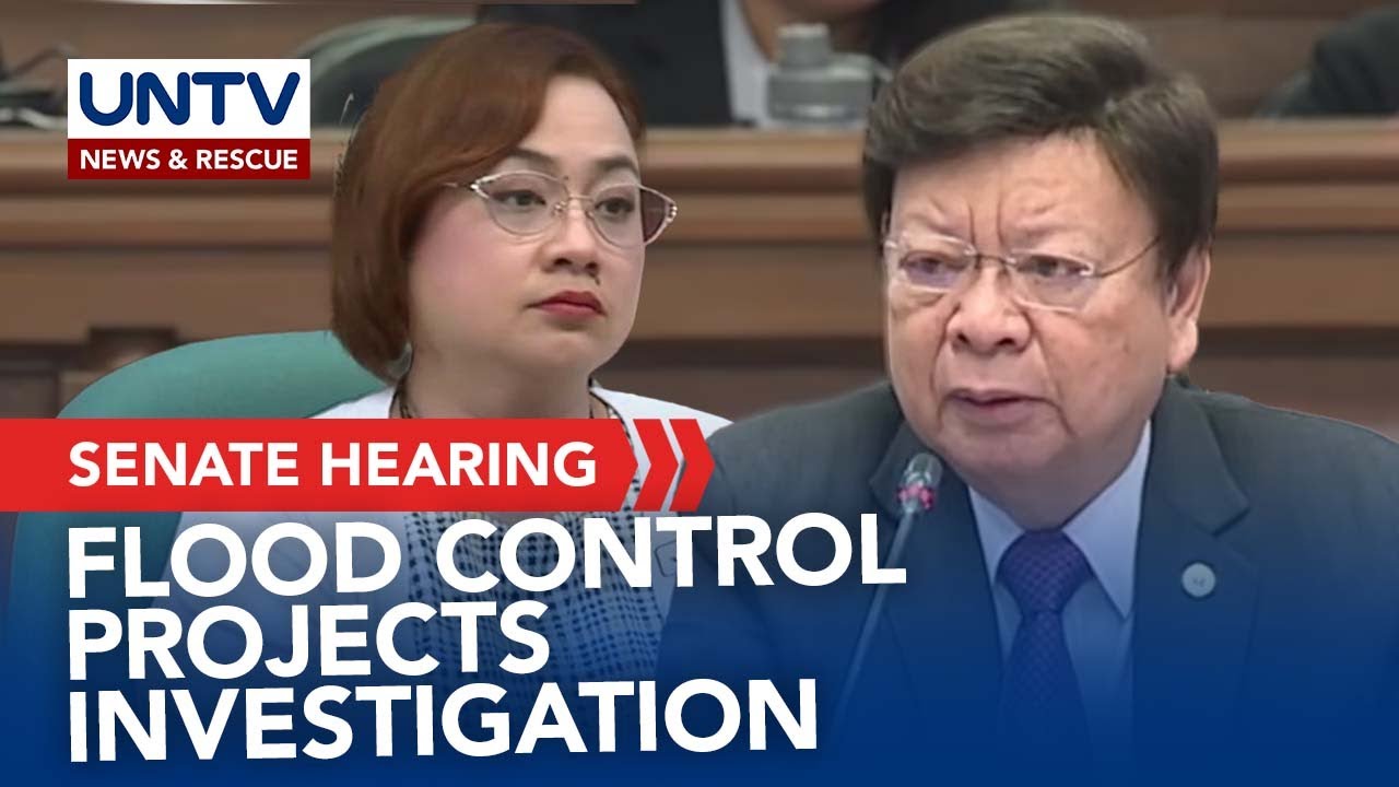 Senate Hearing: flood control projects corruption | September 01, 2025