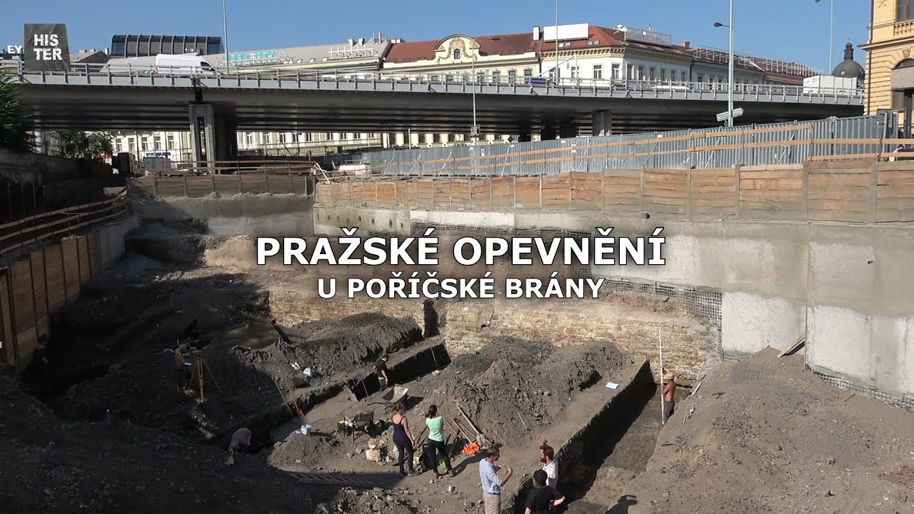Pražské opevnění u Poříčské brány – výzkum (Prague Fortification Near Poříčí Gate)