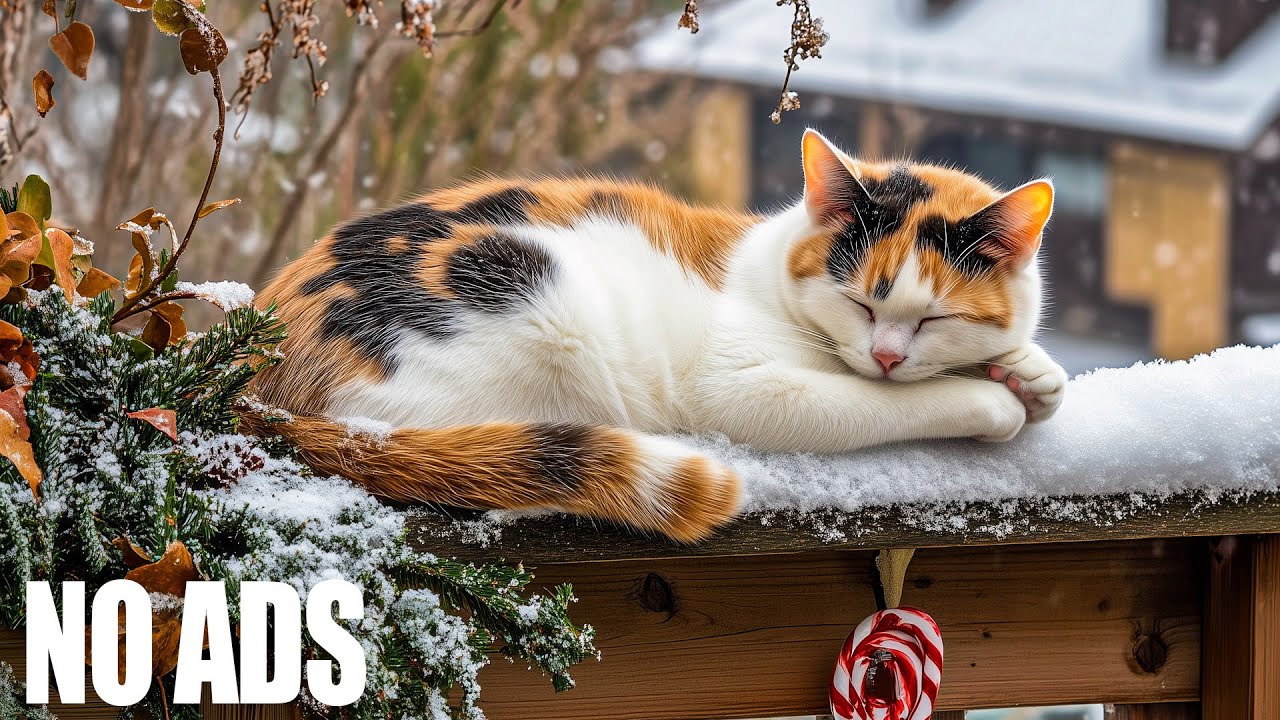12 Hours of Soothing Music for Cats 🐾Peaceful Cat Music 😻 Dreamy Ambient Vibes🎶No Ads