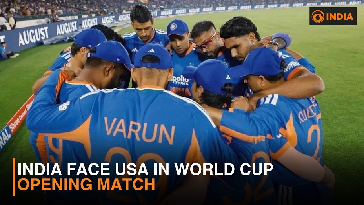 World Cup Mission Begins as India Face USA in Opener
