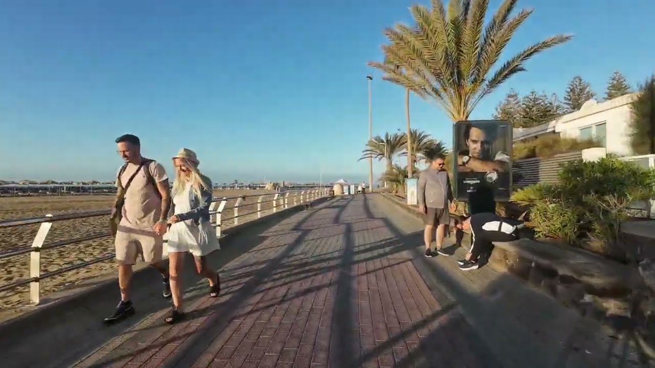 Wetter 16.4.26 Maspalomas  Die n&auml;chste Calima rollt auf die Kanaren zu....