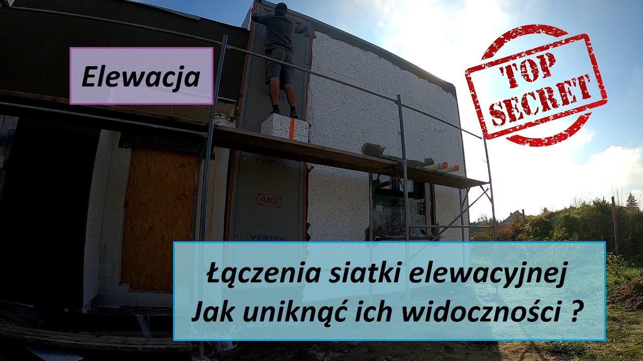 RD 045 Zdradzam sekret jak uniknąć widocznych łączeń siatki na elewacji