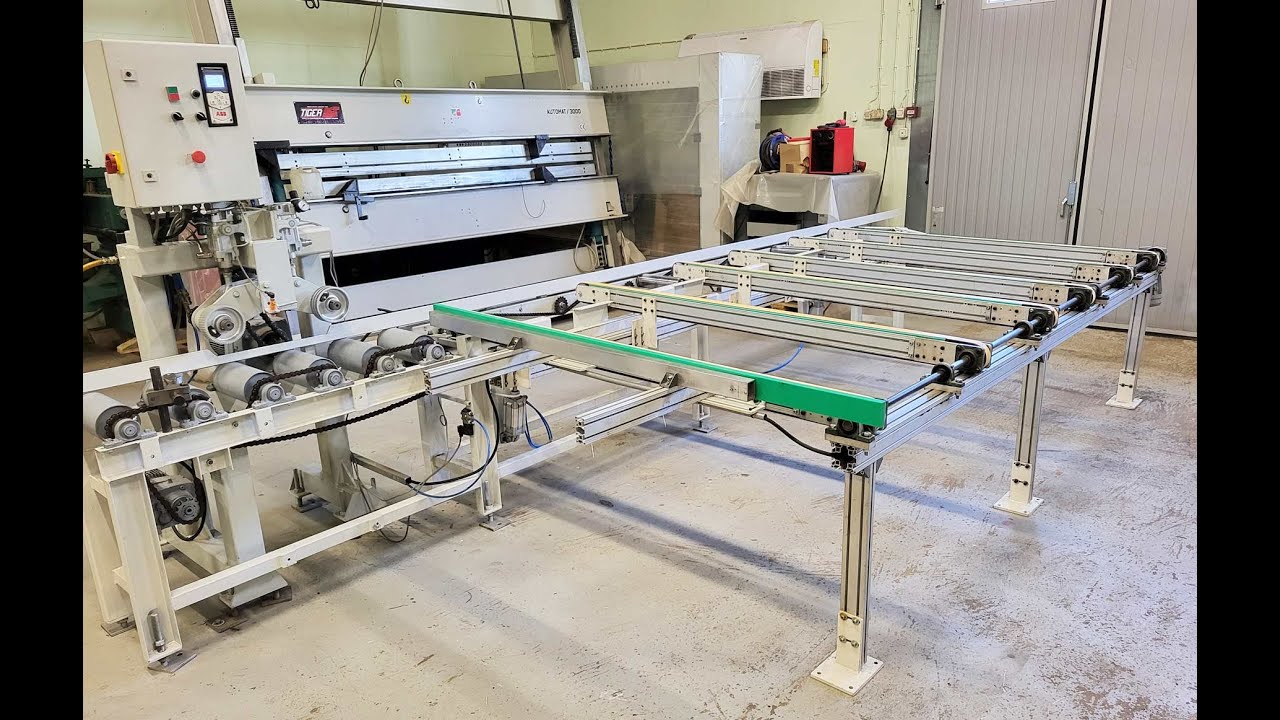 Chicagowood AB Ltd shws a Pinomatic speeder for a planing line