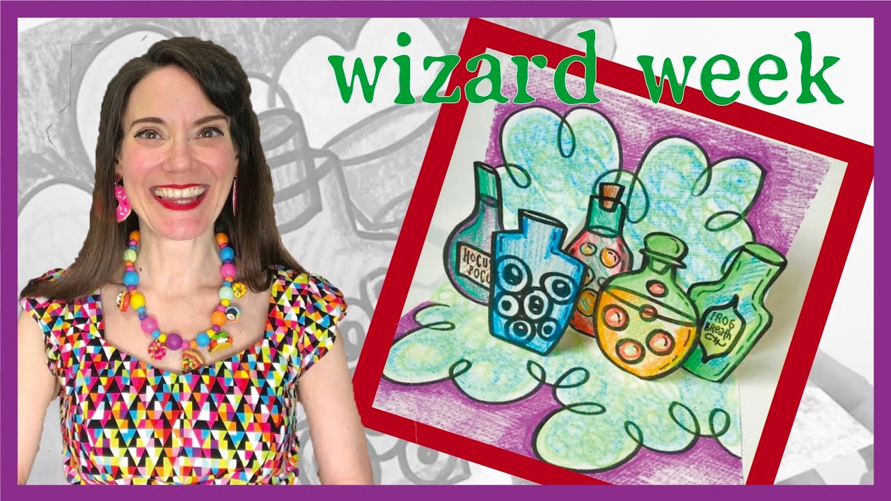 How to Make a Potion Bottle Pop-Up | Wizard Week