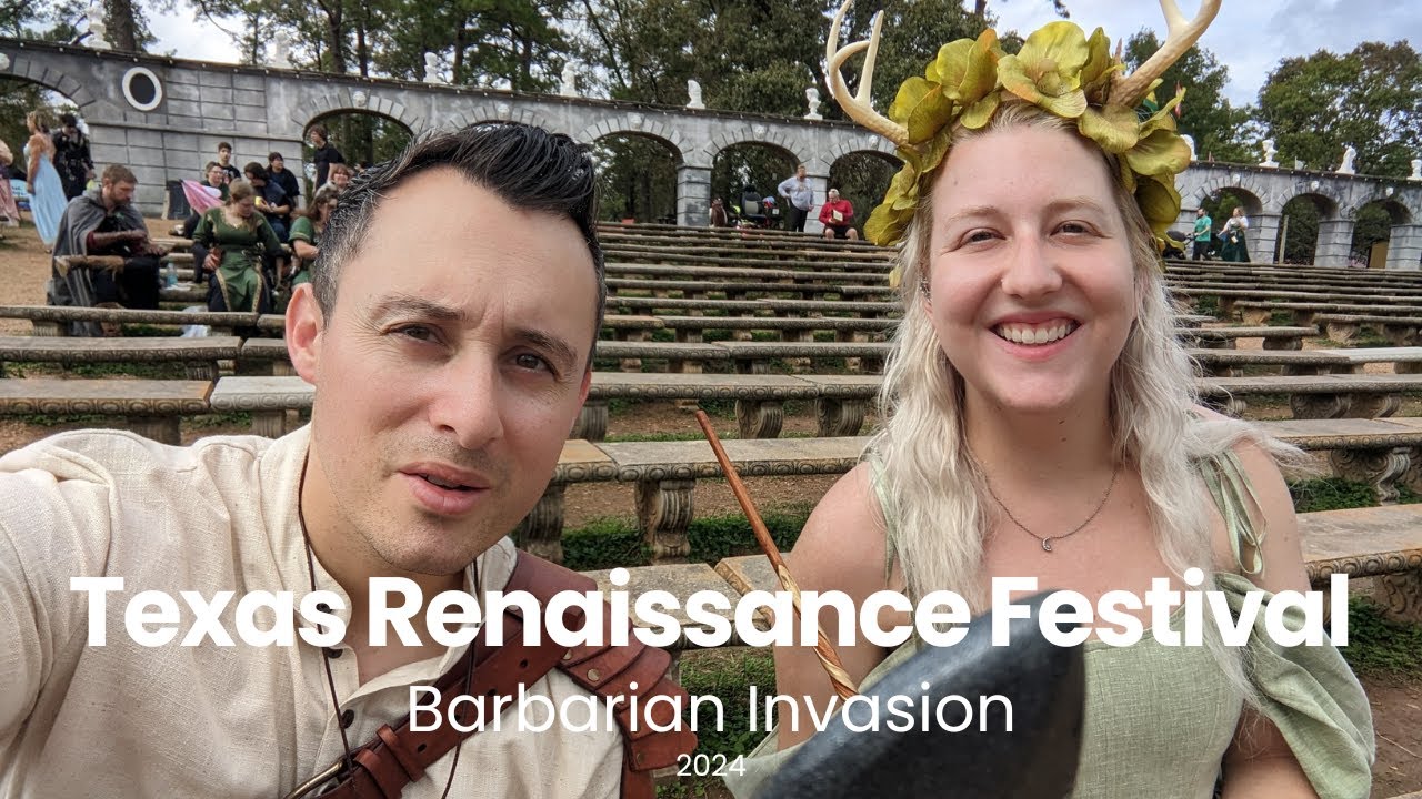 Texas Renaissance Festival Barbarian Invasion Weekend Vlog | Medieval Madness!