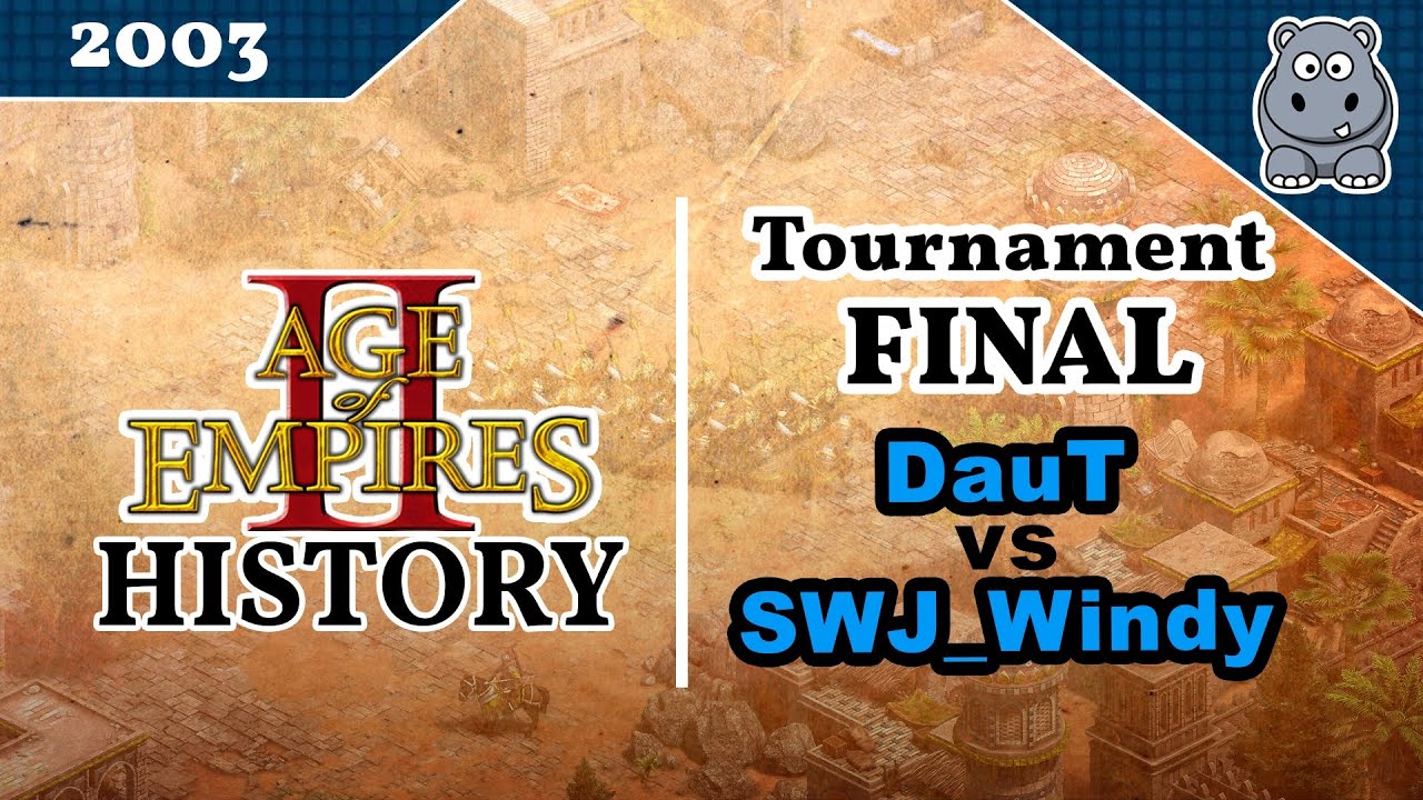 AoE2 History: DauT vs SWJ_Windy - Final from 2003