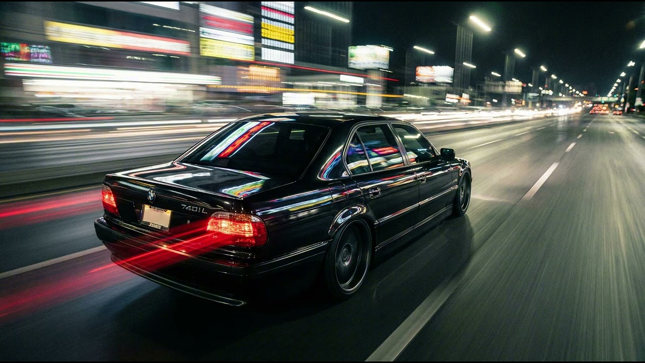 BMW E38 740iL Night Drive Trap Instrumental