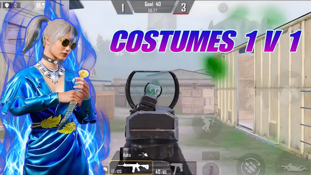 BGM // Costums Room 1 v 1 🤯 Aaj Bhot Bura Tarah Se Mar Khaya 🤥 #bgmi #pubgmobile 