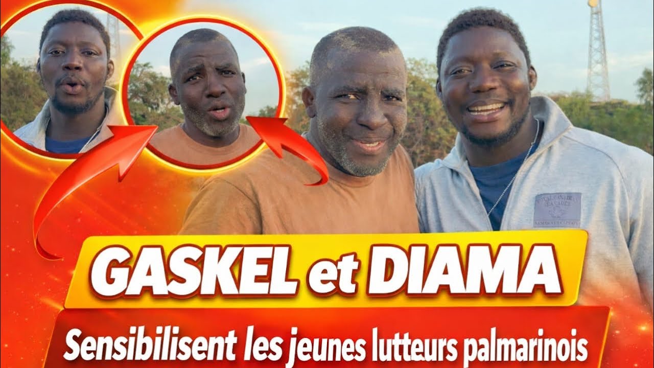 Lou Daw  Yaram GASKEL DIAMÉ ET DIAMA SECK sensibilisent les espoirs Palmarinois