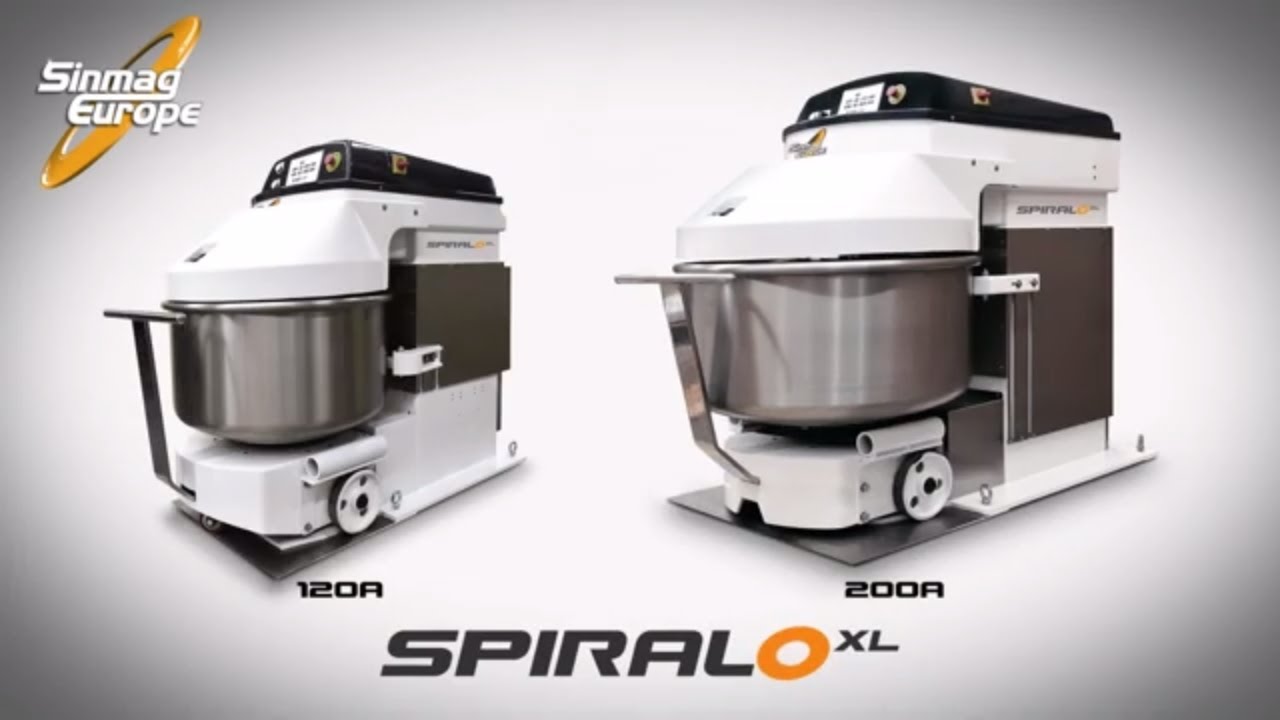 Spiral Mixer | Dough kneader | SpiraloXL | Bakery Machines and Equipment | Sinmag Europe