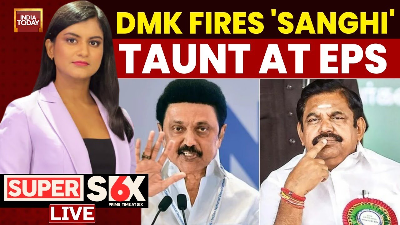 Super Six With Akshita Nandagopal LIVE | EPS Claims Temple Money Misuse | TN Temple Fund Tussle