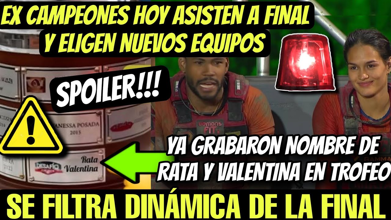 SE FILTRA DINÁMICA DE FINAL🔥CAMPEONES ASISTEN A LA FINAL🔥Desafio Del Siglo XXI🔥AVANCE CAPITULO 137