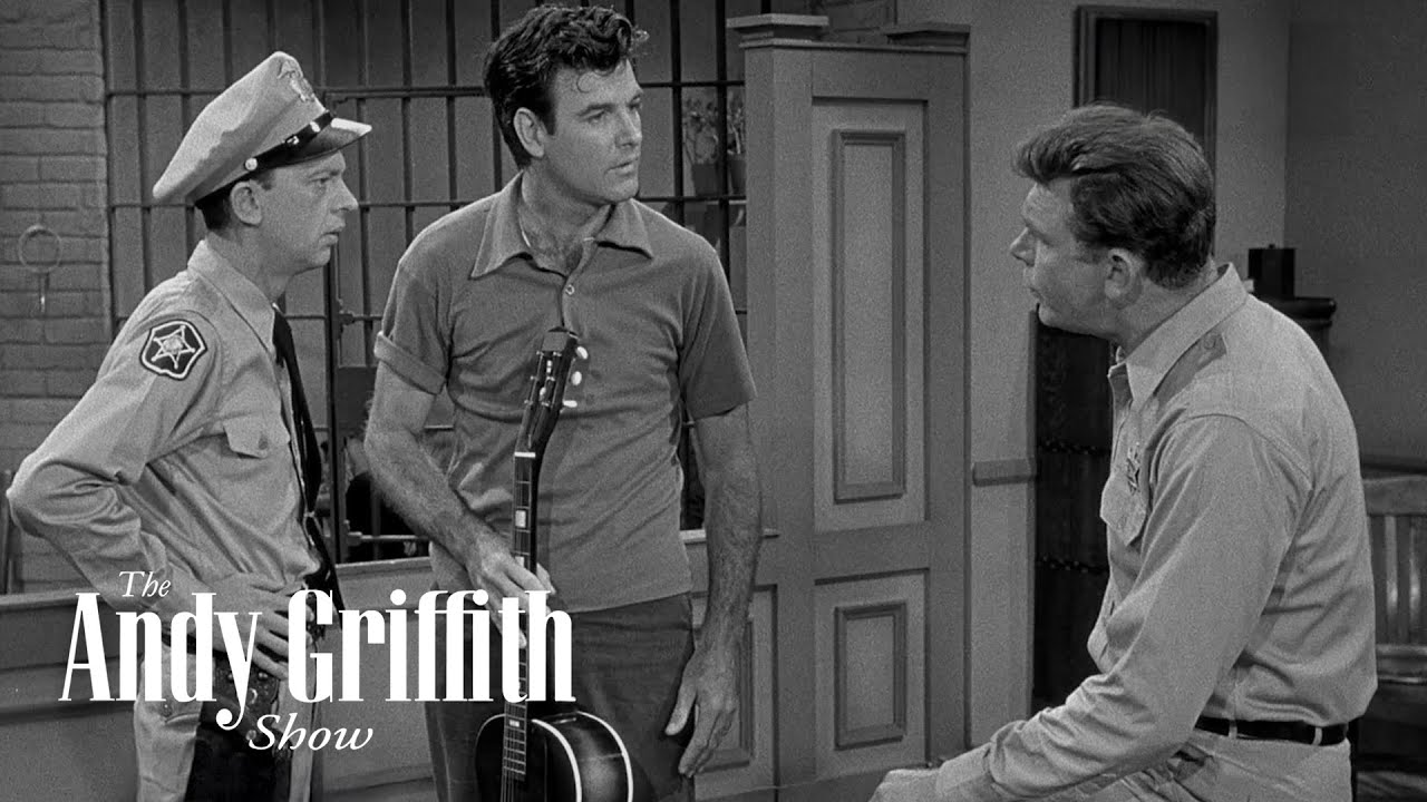 Sheriff Andy Plots to Help a Local Guitar Player!