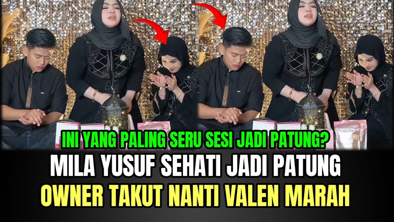 NGAKAK! Mila Yusuf Sehati Jadi Patung, Owner Takut Nanti Valen Cemburu!