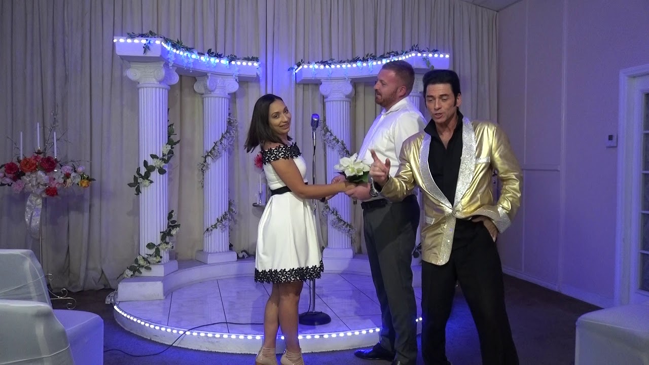 Las Vegas Wedding Chapel With Elvis