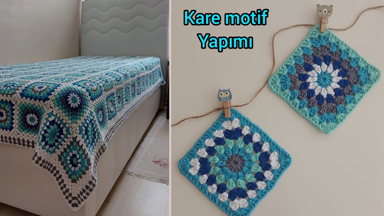 Вязаные крючком узоры покрывал для кроватей / простое детское одеяло / квадрат бабушки