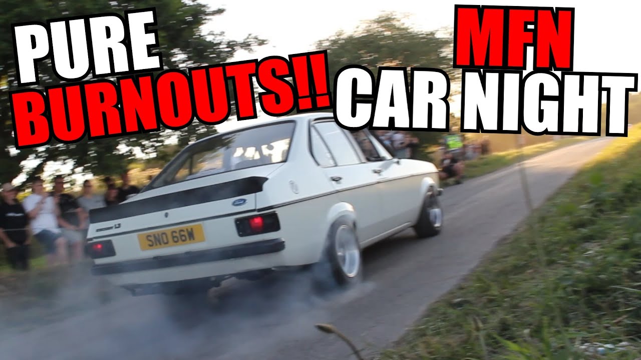 Crazy MFN Car Night SEND IT! leaving (PURE BURNOUTS) Aug 7th 2022