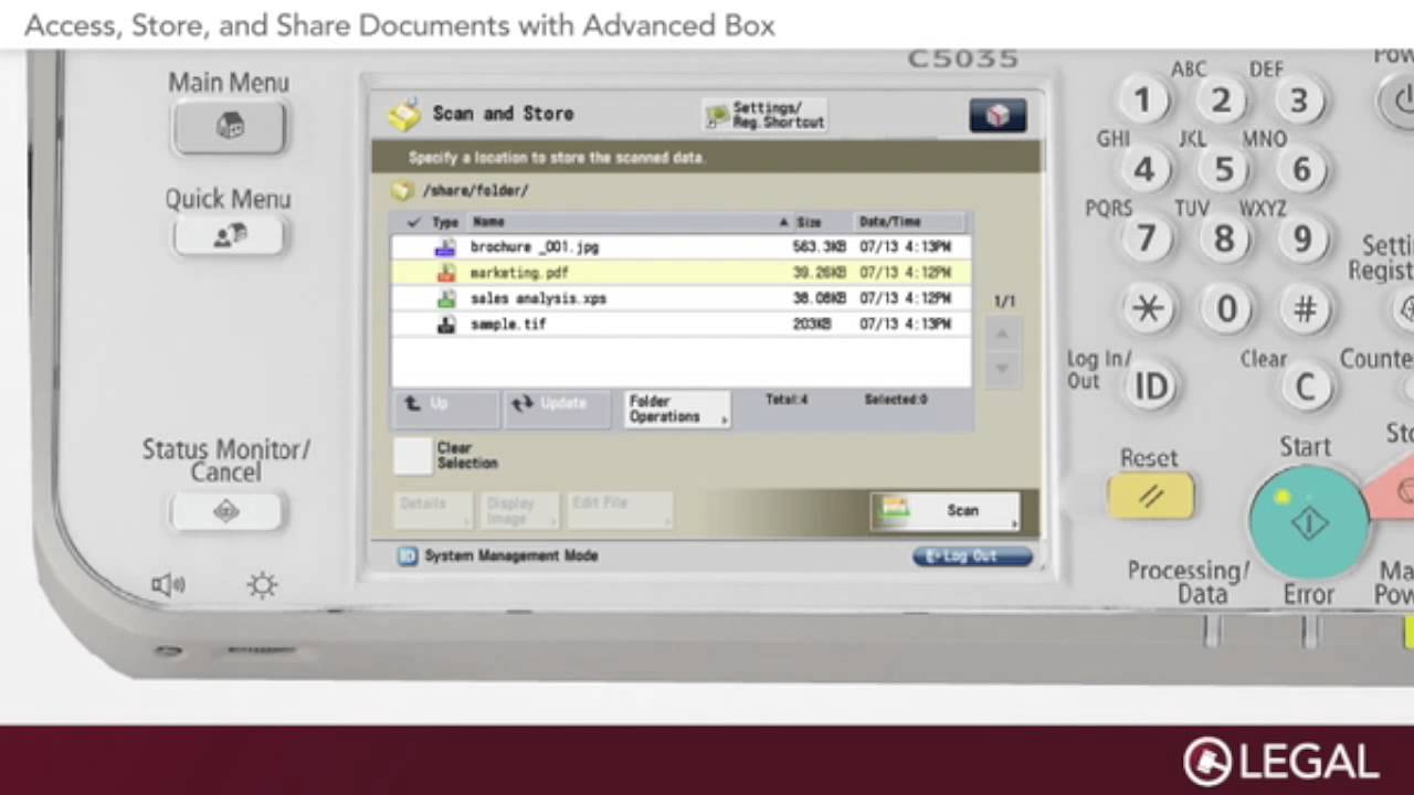 Canon Advanced Box