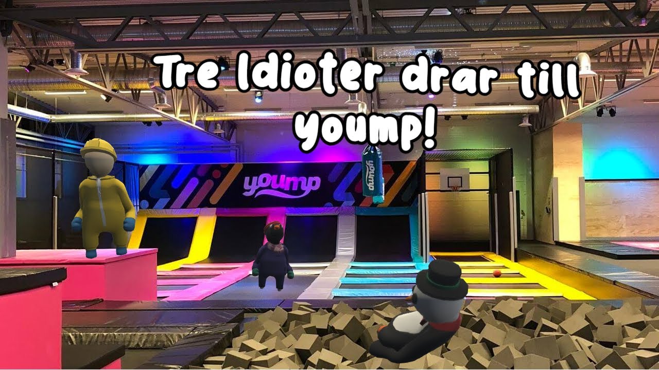tre idioter drar till yoump (human fall flat)