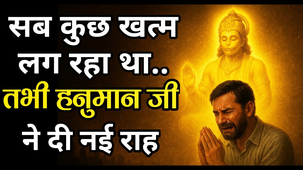 भक्त ने हार मान ली थी, लेकिन फिर हनुमान जी ने दिखाई राह | Hanuman ji @divinehanuman23​