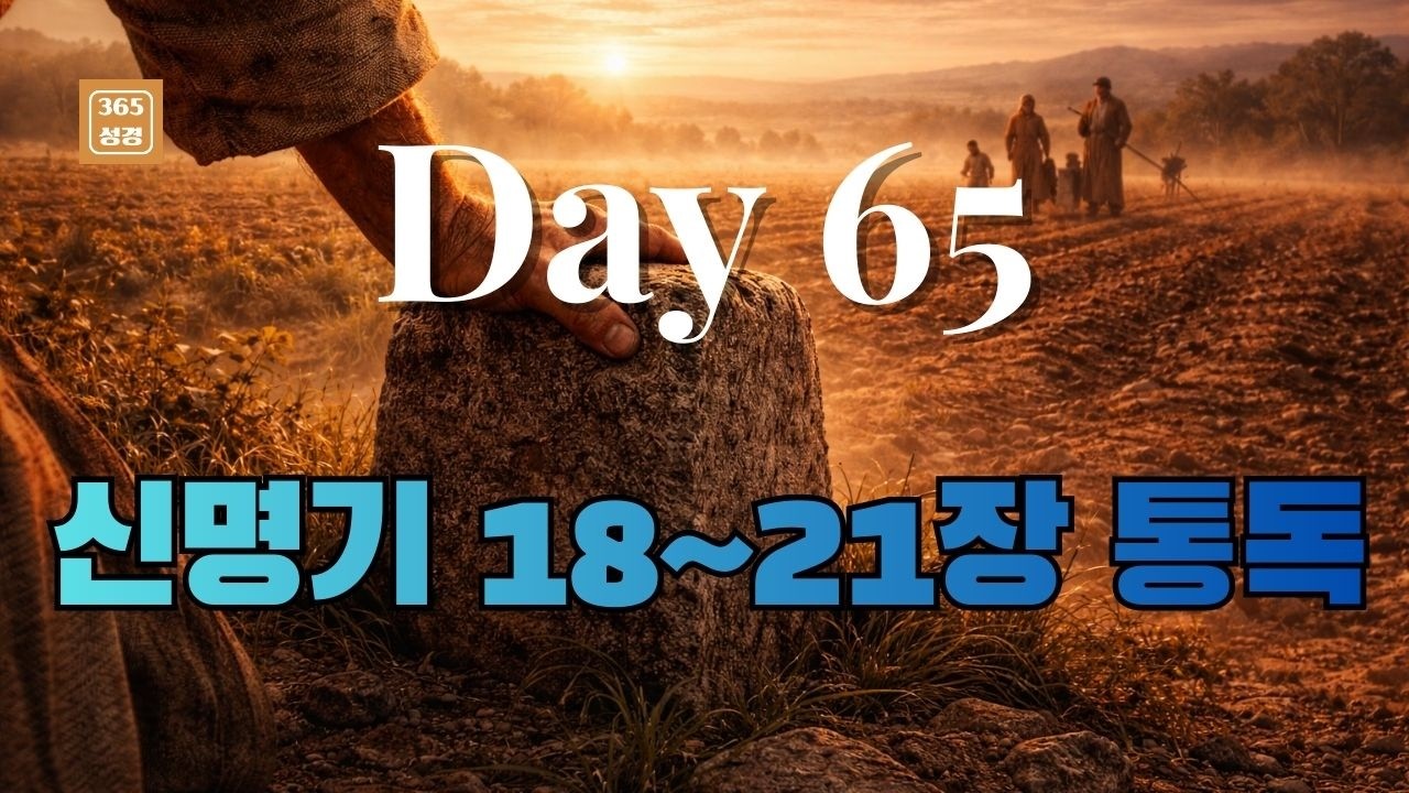 3월6일[성경통독&묵상- 65일차]:신명기 18~21장