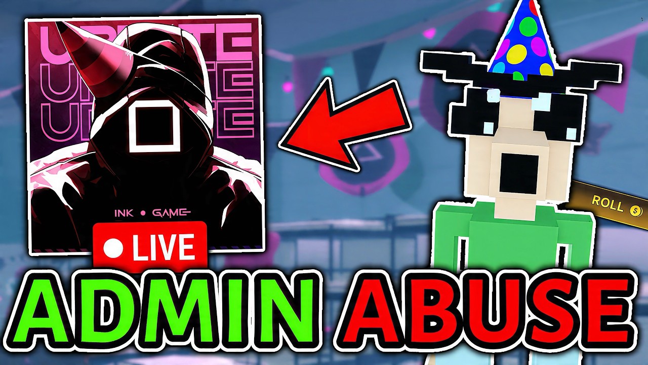 🔴 INK GAME ADMIN ABUSE COUNTDOWN! (Anniversary Update Live)