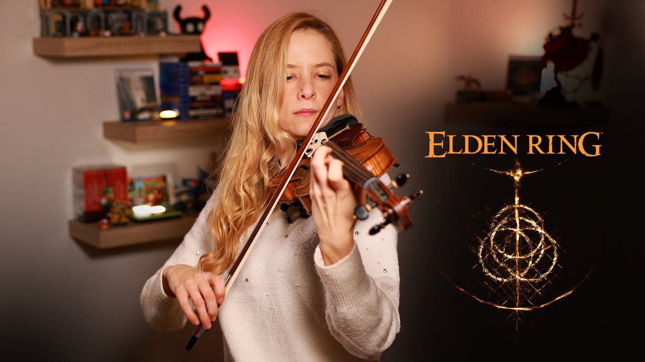 Elden Ring - Bayle the Dread Theme /Solo Violin //with sheet music//