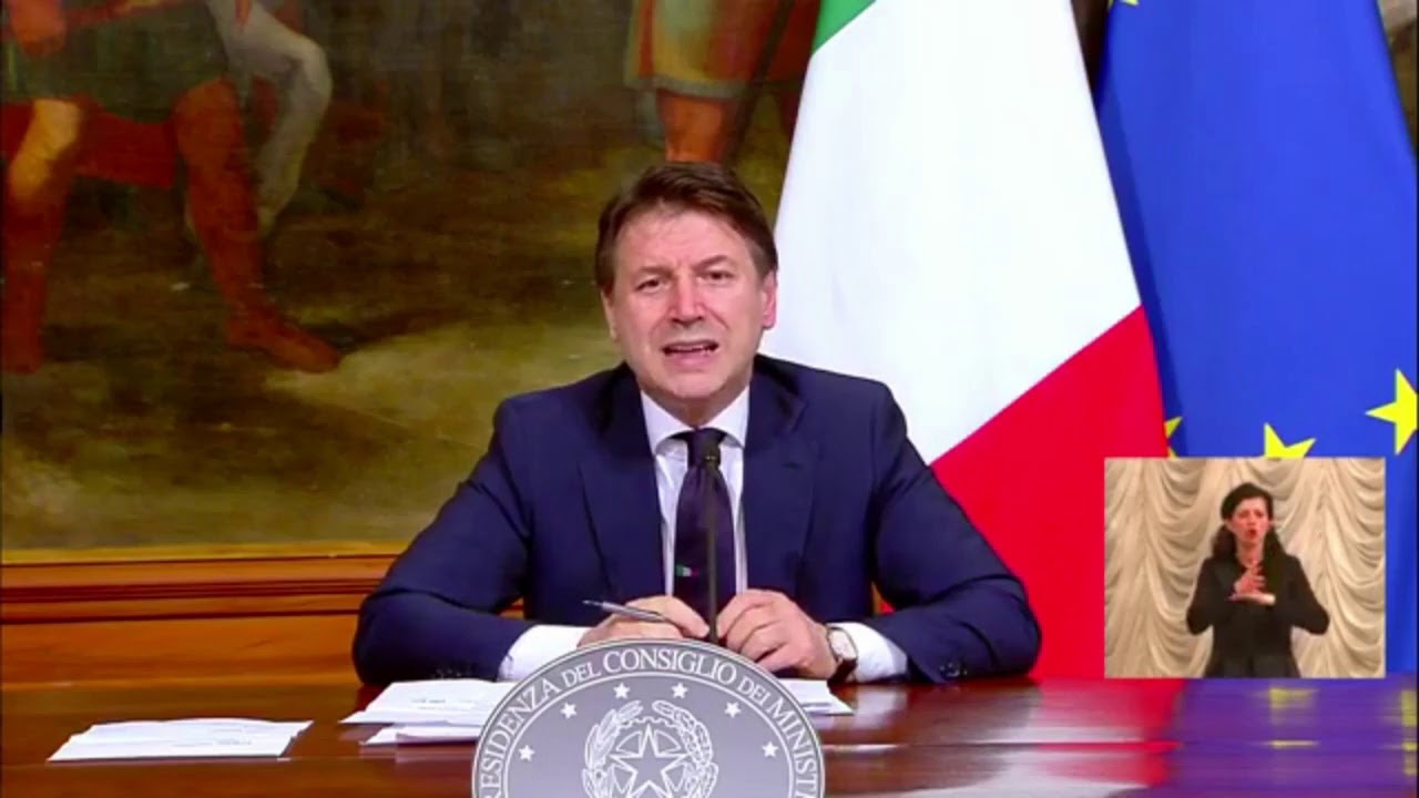 Coronavirus, la conferenza di Giuseppe Conte e dei ministri  dopo il Cdm