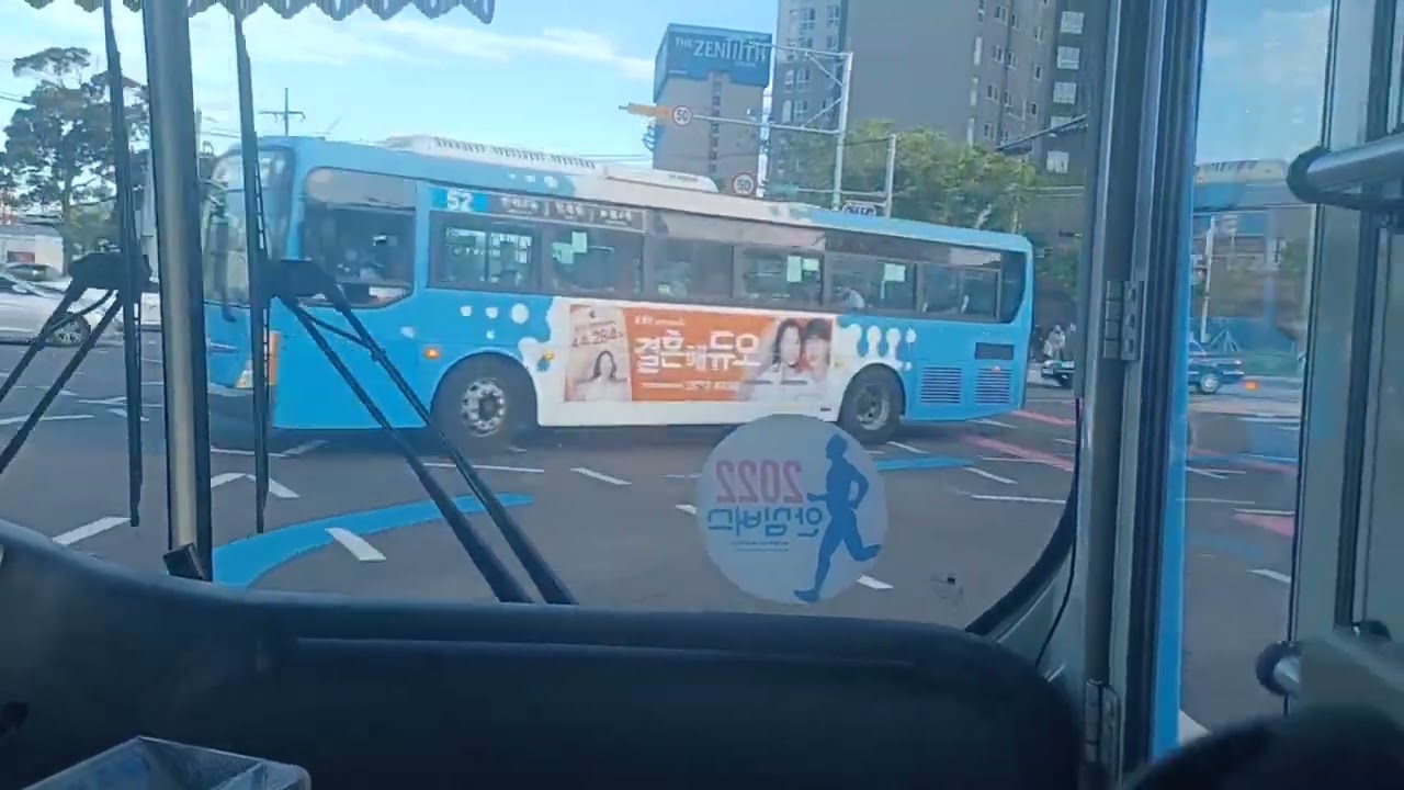 부산진시장.남문시장 🔜 부산역까지 주행영상( 동원여객 81번버스 )