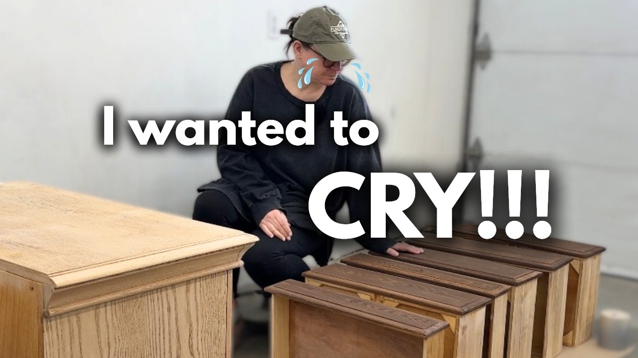 Why I Abandoned My Original Plan on These Nightstands | Furniture Flip Gone Wrong?!