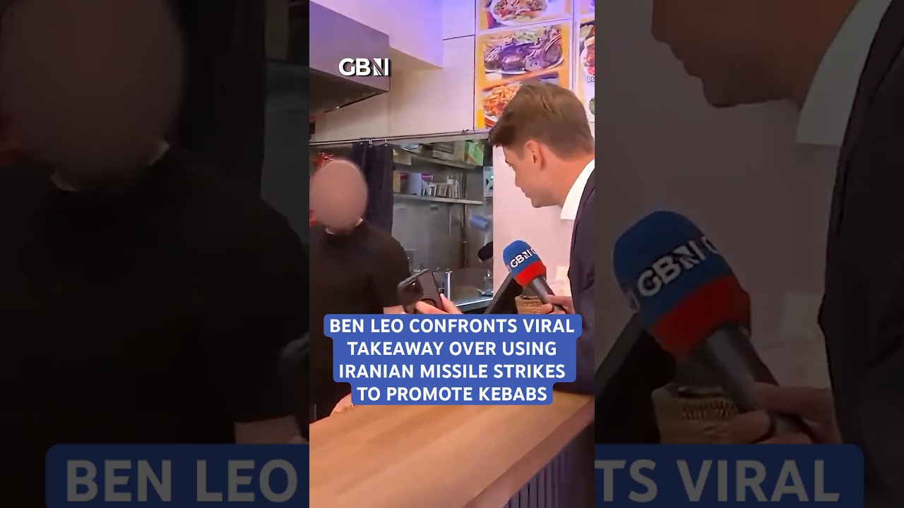 Viral kebab shop CONFRONTED for using Iranian missile strikes to PROMOTE TAKEAWAY on TikTok